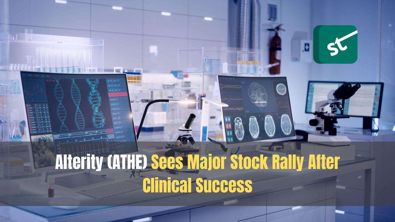 Alterity (ATHE) Sees Major Stock Rally After Clinical Success