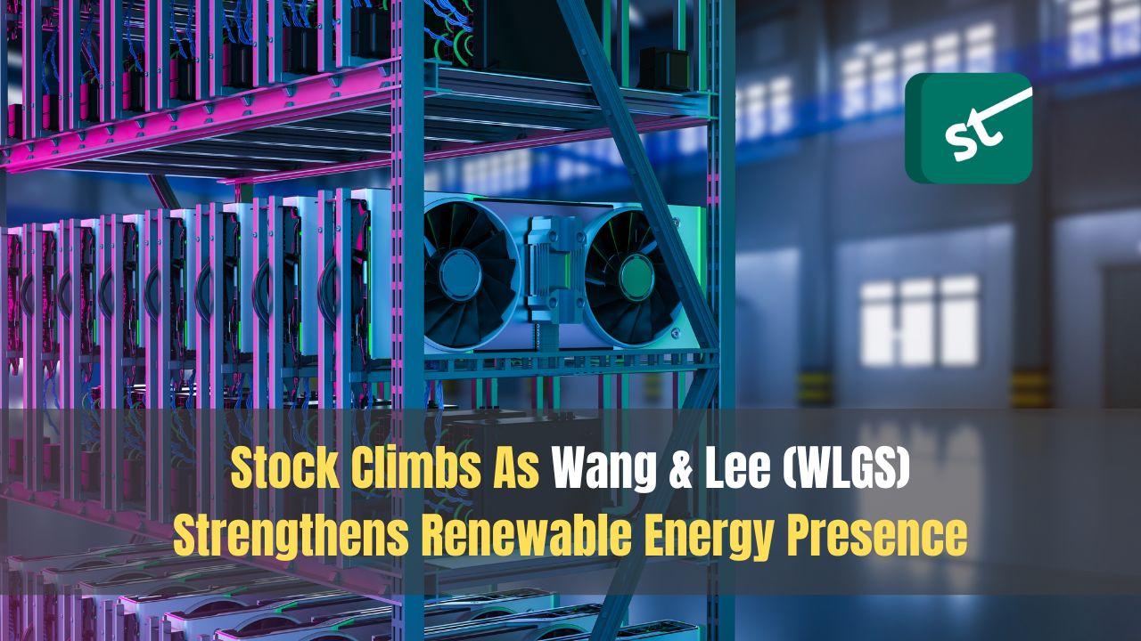 Stock Climbs As Wang &amp; Lee (WLGS) Strengthens Renewable Energy Presence